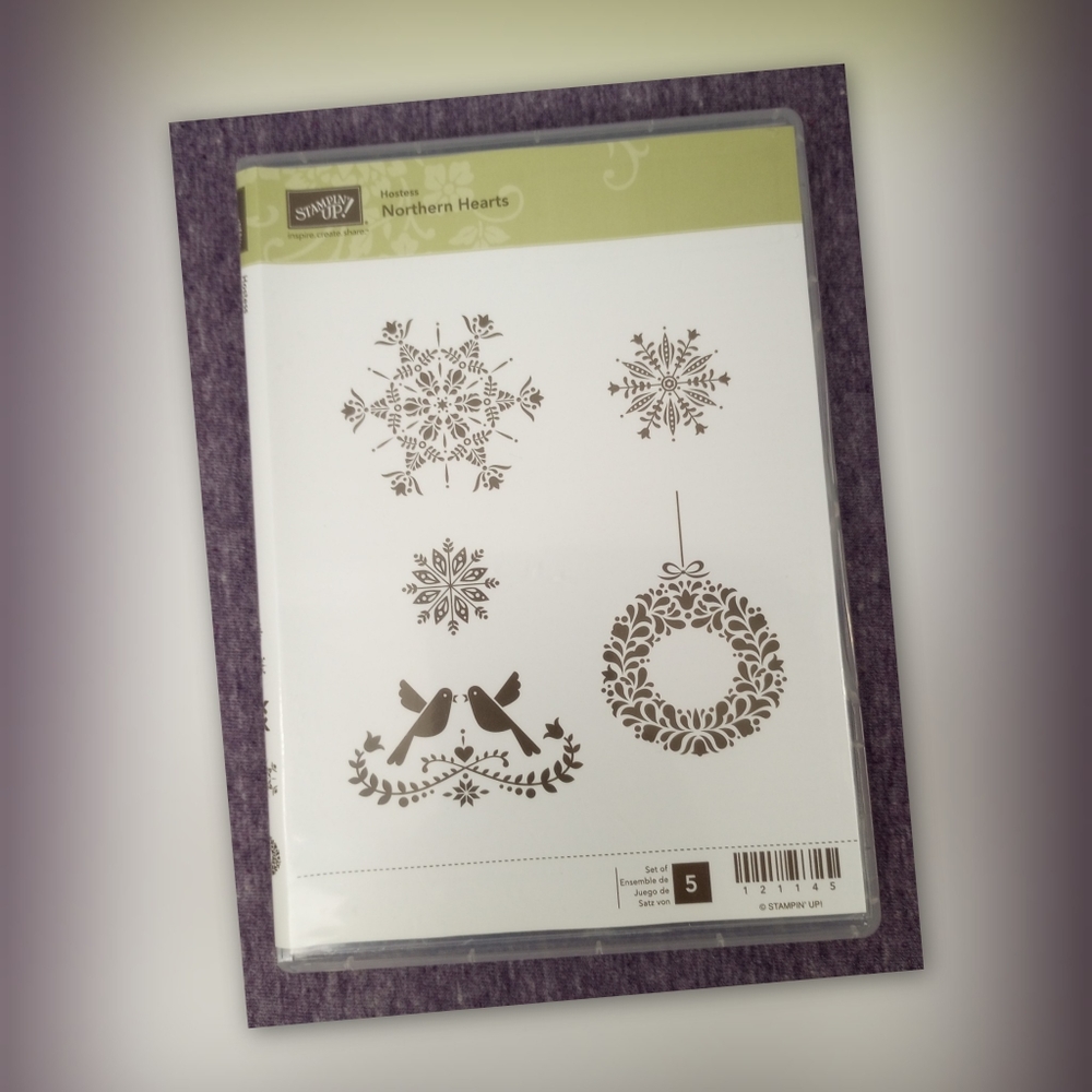 Stampin' Up Northern Hearts Hostess Stamp Set